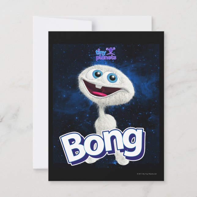 Tiny Planets Bong - Far Out! (Front)