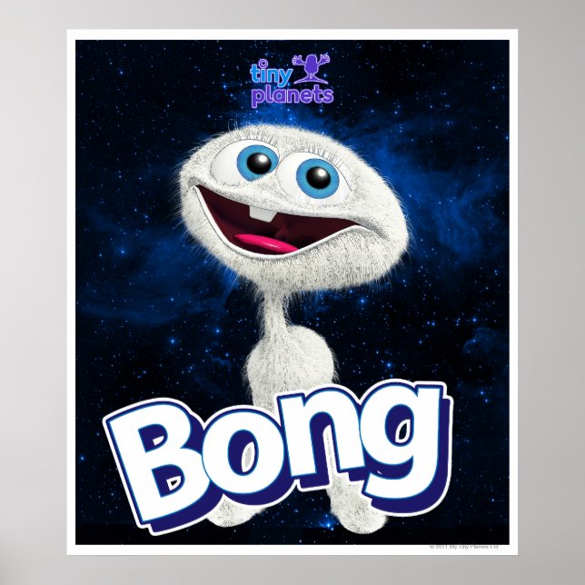 Tiny Planets Bong - Far Out! Poster (Front)