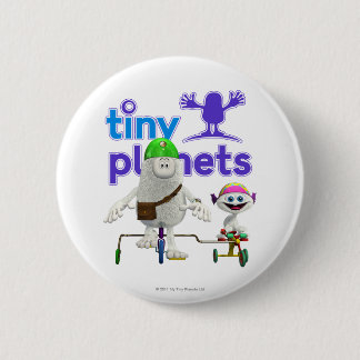 Tiny Planets Easy Rider 2 Inch Round Button