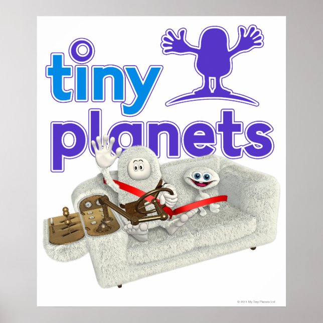 Tiny Planets Sofa Safari Poster (Front)
