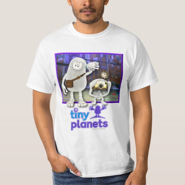 Tiny Planets - Time to Go T-Shirt (Front)