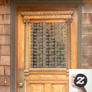 Tiny Police Badges Window Cling