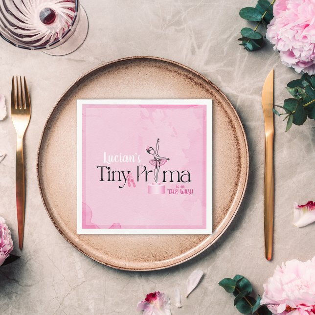 Tiny Prima Is On The Way Napkin (Creator Uploaded)