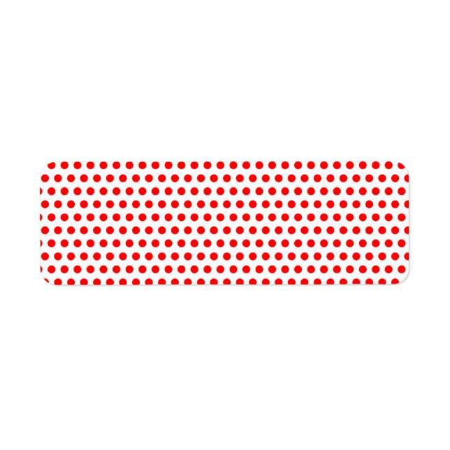 Tiny Red Polka Dots (Front)