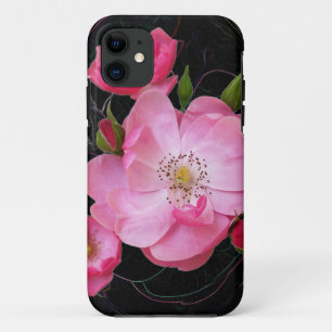 tiny rosebud opens iPhone 11 case