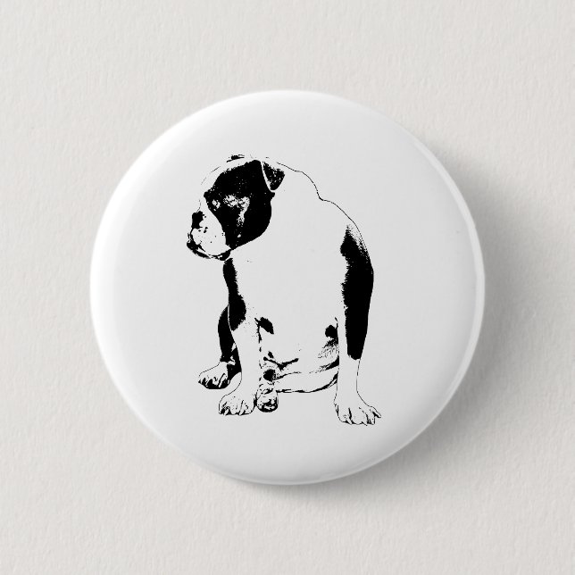 Tiny Round, Profile Sign 2 Inch Round Button (Front)