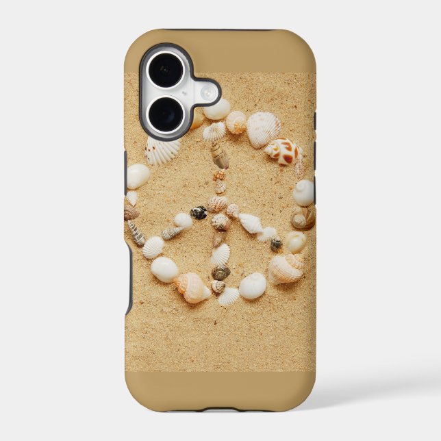 Tiny Seashell Peace Sign (Back)