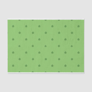 Tiny Shamrocks St. Patrick's Day Print Tissue Paper