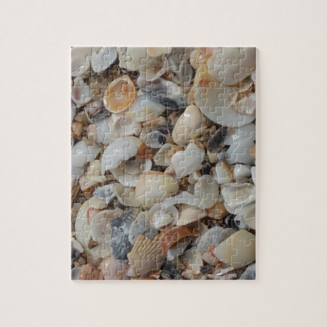 Tiny Shells Beach Sand Jigsaw Puzzle (Vertical)