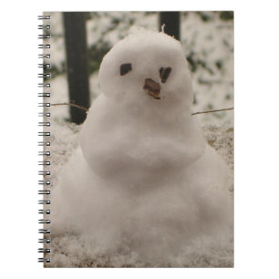 Tiny Snowman Notebook