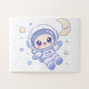 Tiny Space Explorer Jigsaw Puzzle