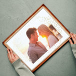 Tiny Stars Modern Custom Photo Gold<br><div class="desc">Tiny Stars Modern Custom Photo GOLD Foil Prints</div>