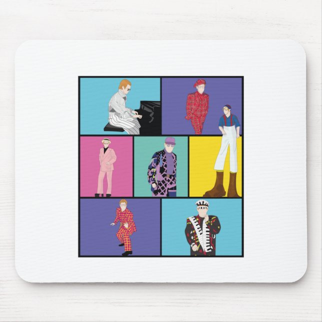 Tiny Sticker  Mouse Pad (Front)