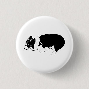 Tiny stride, big cheer 1 inch round button