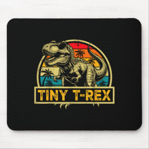 Tiny T-rex T Rex Dinosaur Tiny T-rex Family Matchi Mouse Pad