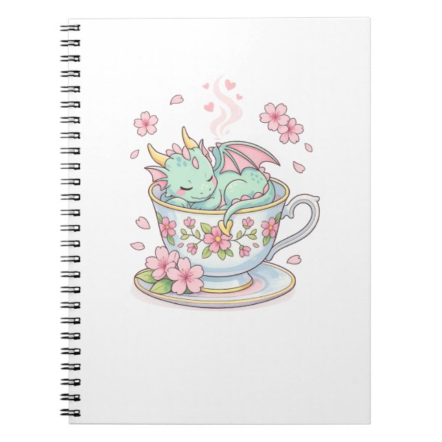 Tiny Tea Dragon Notebook (Front)