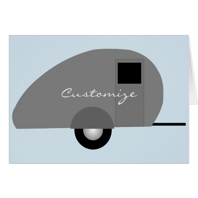 Tiny Teardrop Trailer Thunder_Cove (Front Horizontal)