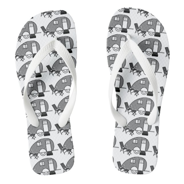 Tiny Teardrop Trailer Thunder_Cove  Flip Flops (Footbed)
