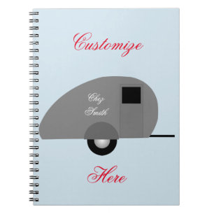 Tiny Teardrop Trailer Thunder_Cove Notebook