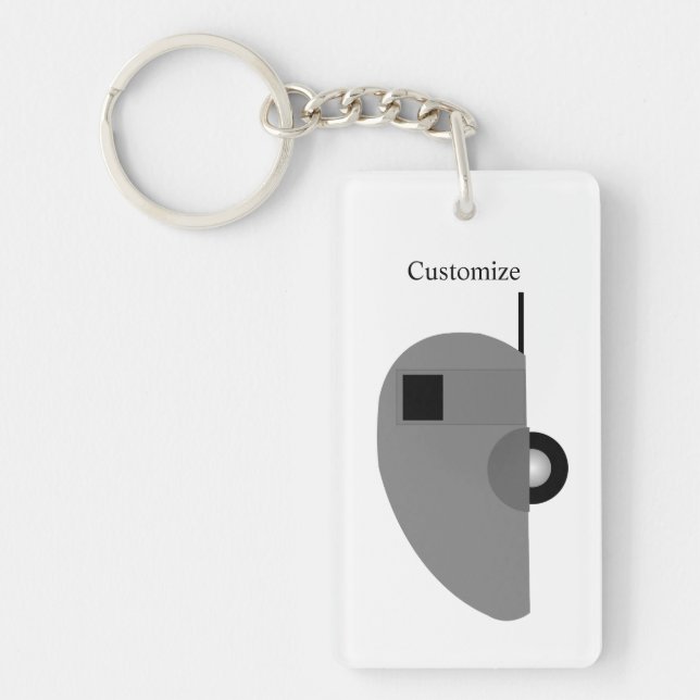 Tiny Teardrop Trailer Thunder_Cove Porte - clé (Devant)