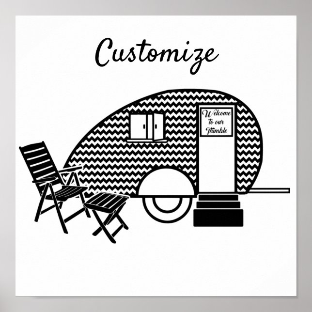 Tiny Teardrop Trailer Thunder_Cove Poster (Front)