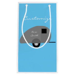 Tiny Teardrop Trailer Thunder_Cove Small Gift Bag