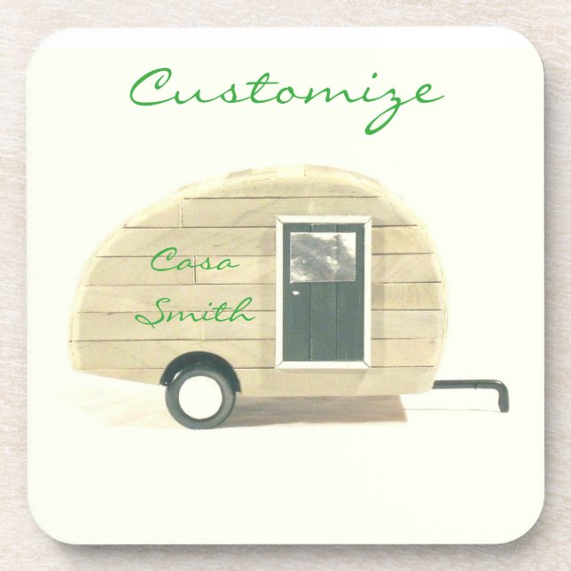 Tiny teardrop travel trailer Thunder_Cove Coaster (Front)