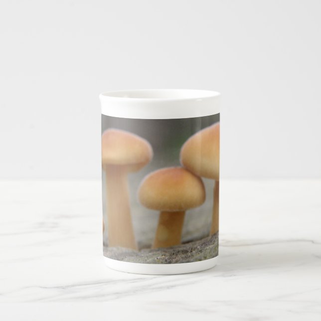 Tiny Toadstools Macro Mug (Front)