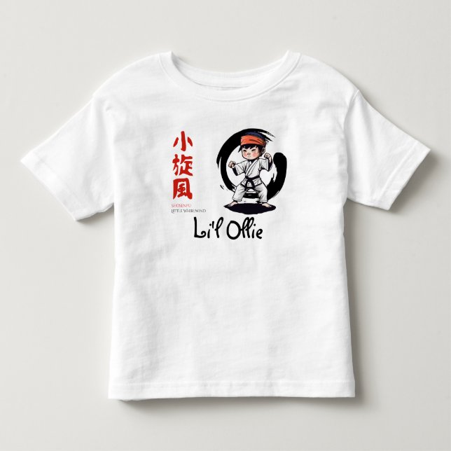 Tiny Tornado Toddler T-shirt (Front)