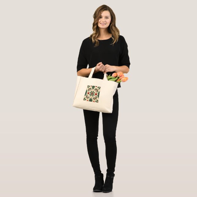 Tiny Tote bag (Christmas) (Front (Model))
