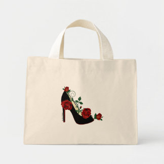 Tiny Tote Bag - Stiletto Rose