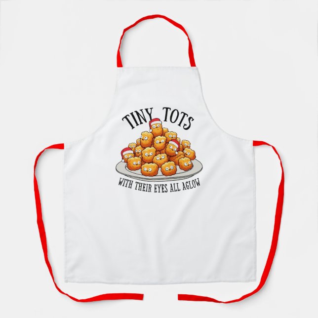 Tiny Tots Funny Christmas Apron (Front)
