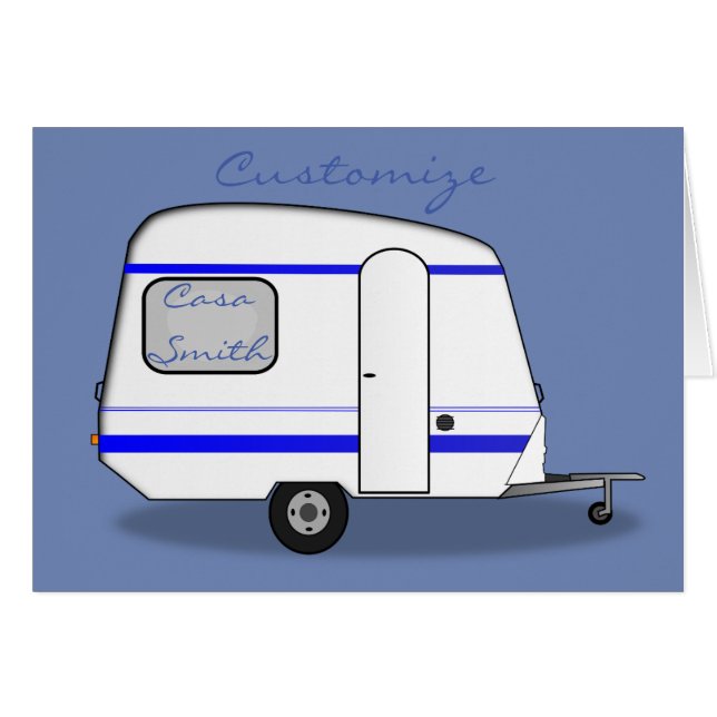 Tiny trailer gypsy caravan Thunder_Cove any colour (Front Horizontal)