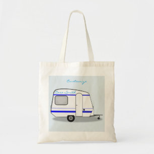 Tiny trailer gypsy caravan Thunder_Cove Tote Bag