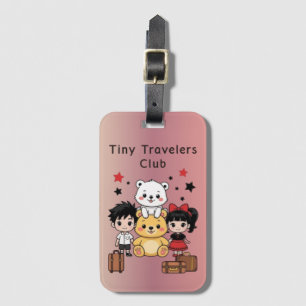 Tiny Travelers Club Luggage Tag