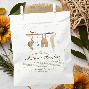Tiny Trotter Future Angler Fishing Baby Shower Favour Bag