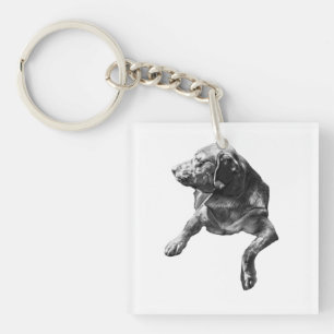 Tiny Turn: Labrador Charm Keychain