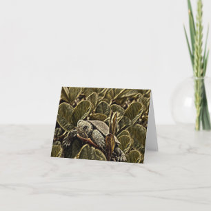 Tiny Turtle - Blank Greeting Card
