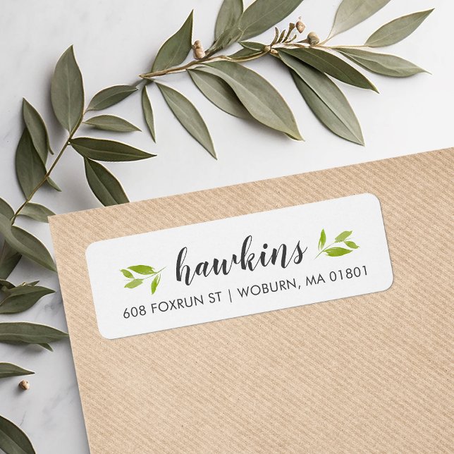 Tiny Twigs Personalized Return Address Labels (Creator Uploaded)