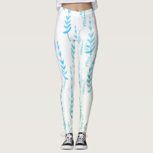 Tiny Twigs with Leaves Leggings