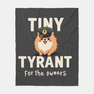 Tiny Tyrant Fleece Blanket