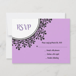 TINY VINES Circulaire Bat mitzvah Invitation