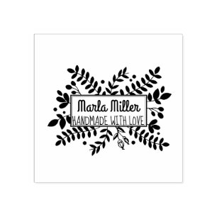 TINY VINES Return Address Stamp