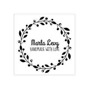 TINY VINES Return Address Stamp