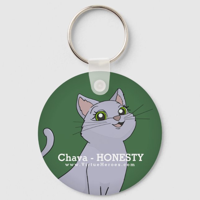 tiny Virtue Heroes -  Chava Key Chain (Front)