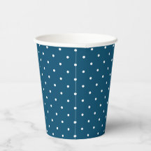 Tiny White Dots on Blue