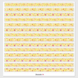Tiny Yellow Flowers Borders 