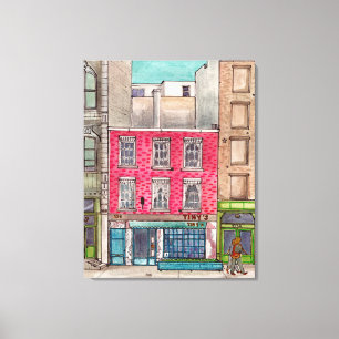 Tiny's 135 &The Bar Upstairs Tribeca Manhattan NYC Canvas Print