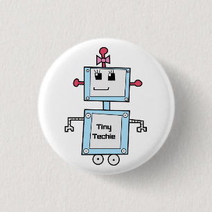 TinyTechie 1 1/4" Button