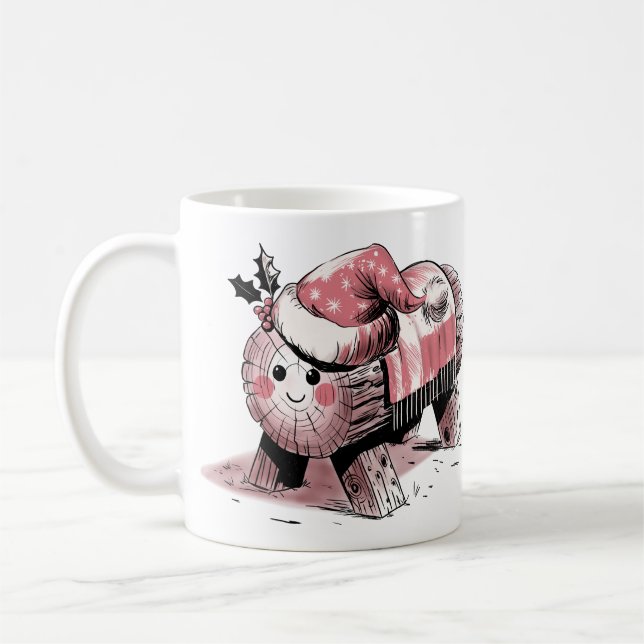 Tió de Nadal Coffee Mug (Left)